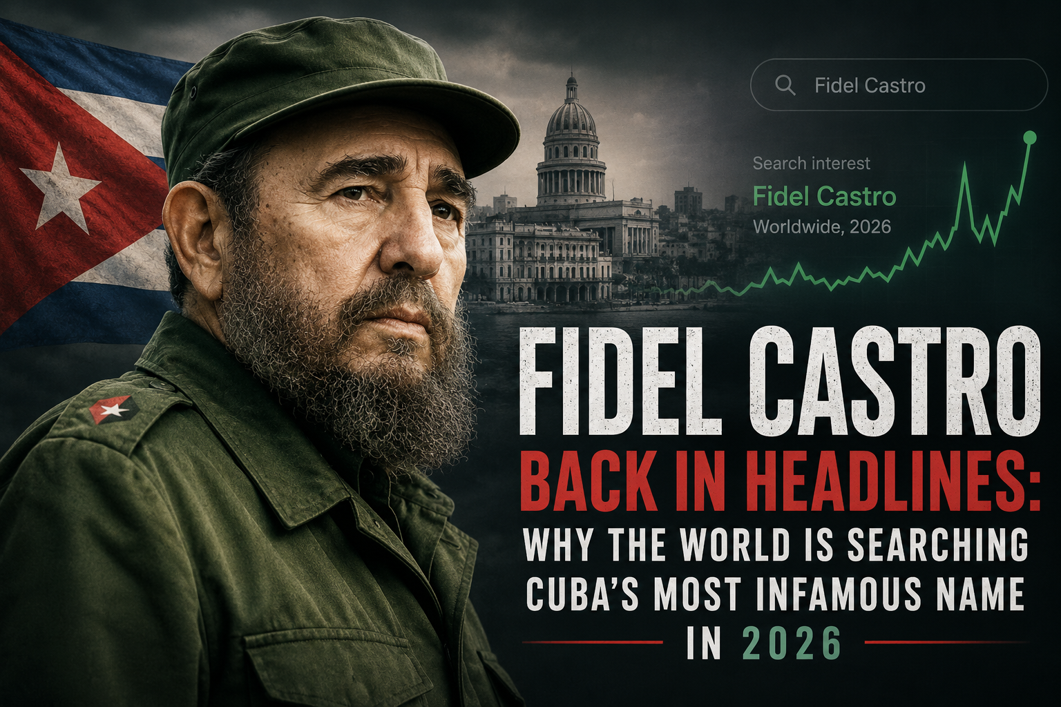 Fidel Castro and Raúl Castro Cuba